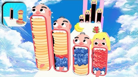 PANCAKE RUN 🍇🍓🍌 Gameplay All Levels Walkthrough New Update Game Max Level PR1113