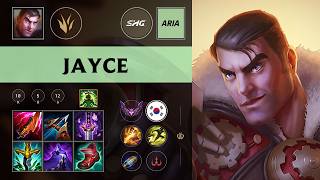 (SHG Aria) Jayce Jungle vs Vi - KR Master Patch 26.10