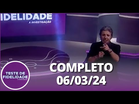 Teste de Fidelidade: Aline e Clodoaldo (06/03/24) | Completo