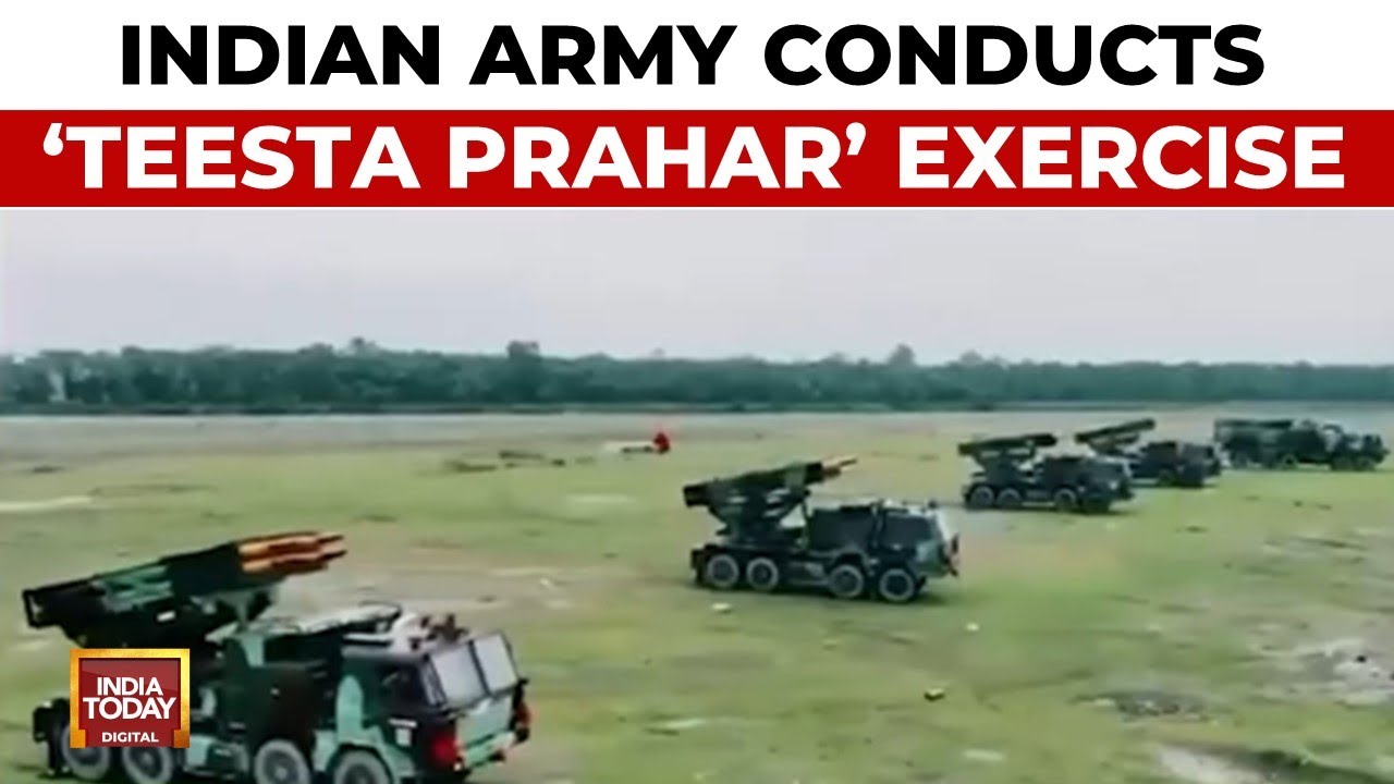 Indian Army's Teesta Prahar Exercise: High-tech, Integrated Battle ...