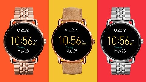 Unboxing Fossil Q Wander Smartwatch