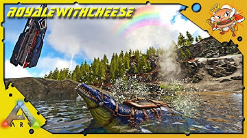 How To Tame A Basilosaurus! Best Water Pen Location Ragnarok! - Ark: Survival Evolved [Cluster E28]