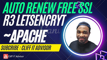 Auto Renew Certbot R3 Letsencrypt Free SSL on Linux
