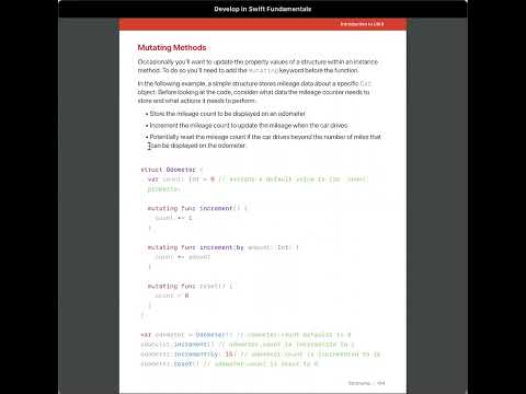 Swift Fundamentals book-