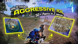 IGL POV | Aggressive IGL is Back? | 53 Points in 2 Matches | Solo 12 finishes | B2B WWCD | iPhone 13