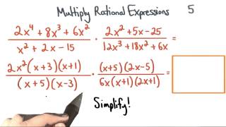Multiply Rational Expressions 5 Simplify - Visualizing Algebra