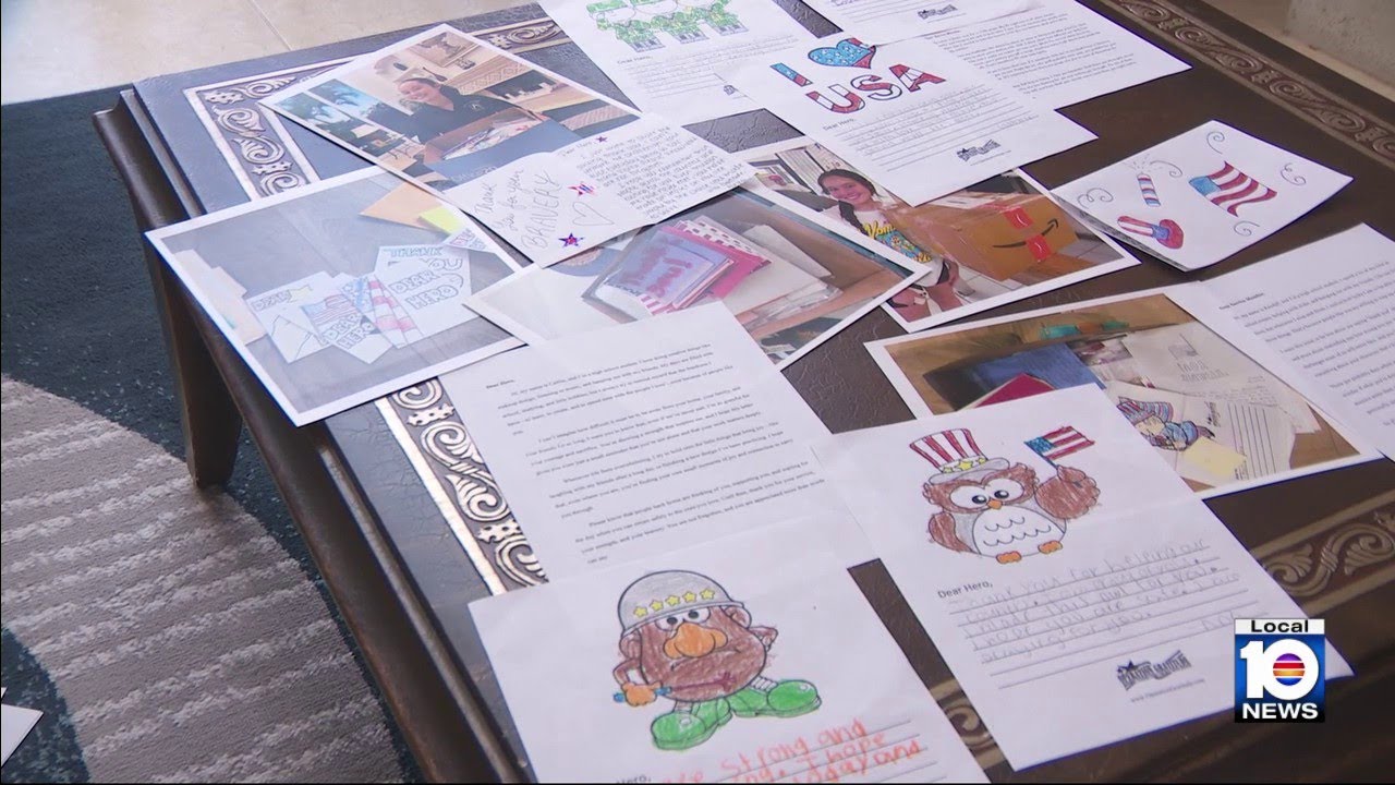 Parkland teen gathers more than 2,000 letters thanking troops