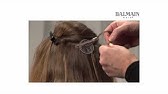 How to apply Balmain Hair's Fill-In - YouTube