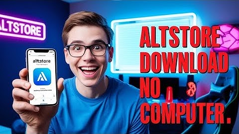 How to Install AltStore iOS iPhone NO COMPUTER - Sideload iPA on iOS iPhone 2025