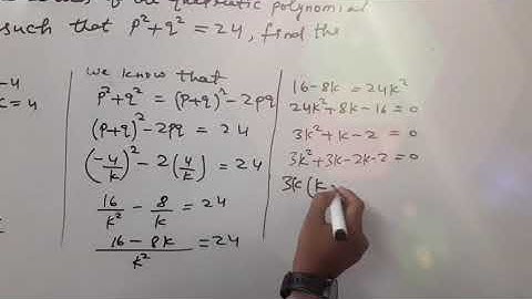 Imp ques of Polynomial | Mathematics 