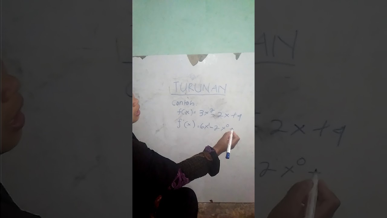 Materi Turunan Matematika kelas XI YouTube Materi Turunan Matematika kelas XI YouTube
