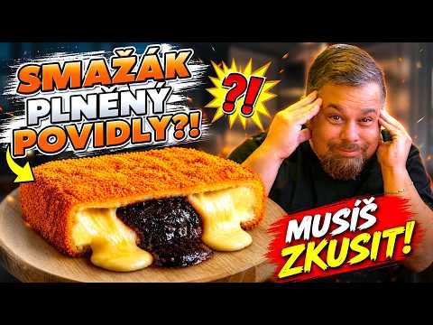 COŽE?! Smažák s povidly? Prý se na to STOJÍ FRONTY! Museli jsme to ochutnat!