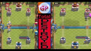 Clash Royale total destroyed destruction, mistake strategies, attacks wrong move Wealth