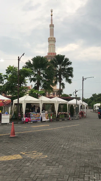 Ngabuburit di Masjid Agung Al Aqsha Klaten