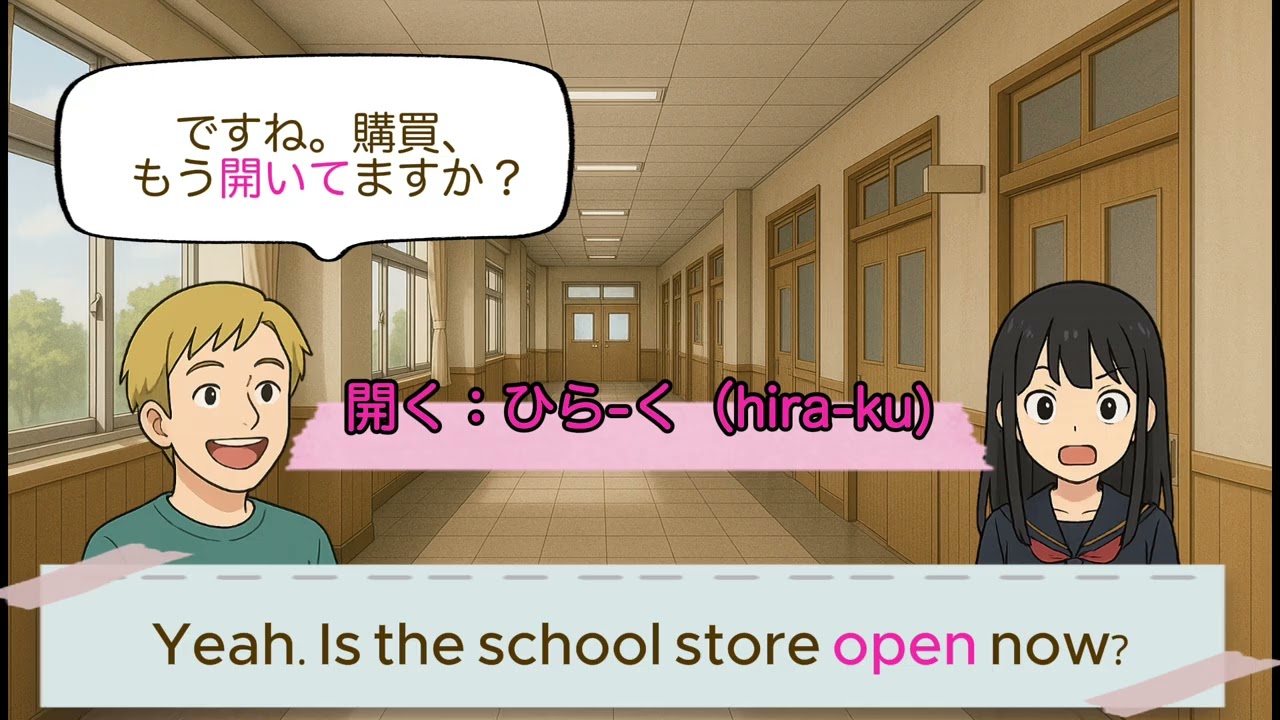 Learn Basic Japanese with N5 Kanji | Simple Conversation