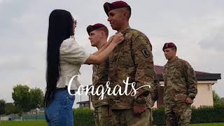 Staff Sergeant Promotion Ceremony.