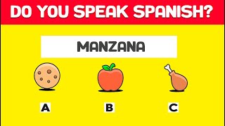 You speak Spanish? Test yourself with these 30 words in Spanish | WIKIFUN