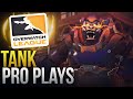 BEST TANK PRO MOMENTS 2020 - OVERWATCH MONTAGE