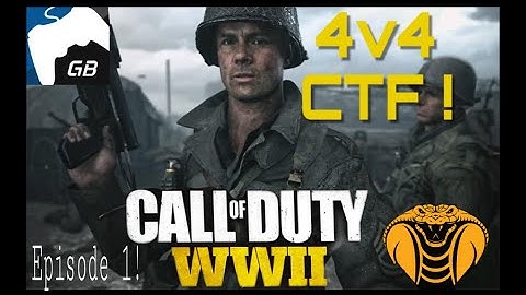 WW2 CTF Gamebattle | Team Cobra 4v4 | Episode 1 |