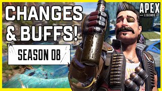 All Apex Legends Season 8 Features, Changes, and Buffs/Nerfs We Know So Far