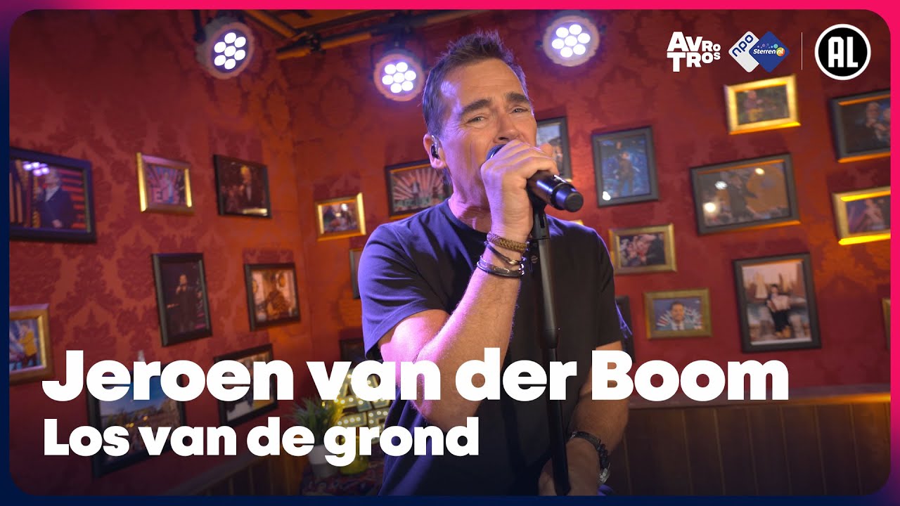 Jeroen van der Boom - Los van de grond (LIVE) | Sterren NL Radio - YouTube