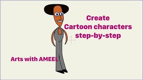 How to create cartoon characters step-by-step using Moho pro 12