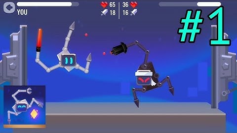 Robotics - gameplay walkthrough part 1 - Tutaril ( iso , Android )  ReX shadow X