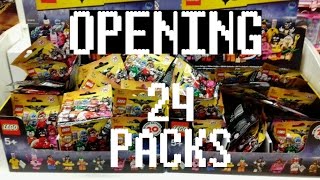 LEGO Batman Movie Minifigures - OPENING 24 PACKS