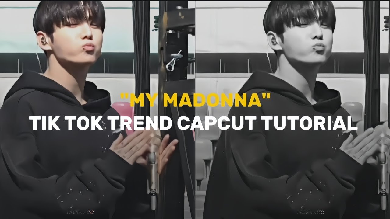"MY MADONNA" KPOP TIKTOK TREND CAPCUT TUTORIAL - YouTube