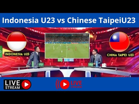 Live Indonesia U23 vs Chinese TaipeiU23 | AFC U23 Championship| Match Live Score Full HD|LIVE Today!