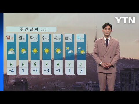 [날씨] 밤사이 전국 눈·비...내일도 초미세먼지 '말썽' / YTN