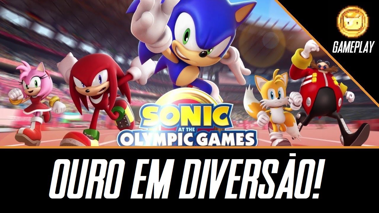 Sonic vai competir em Tóquio 2020 no game oficial da olimpíada