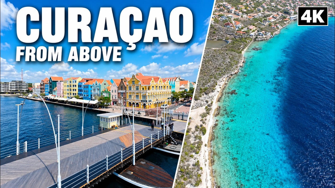 Curaçao From Above 🇨🇼 | Stunning 4K Drone Film