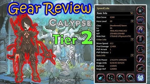 [Gear Review] Tier 2 Calypse set - SpeedColie -【Dragon Nest SEA】