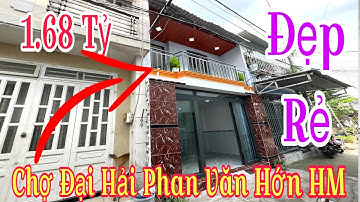 💰Nhà Bán Hóc Môn 👉Vừa Đẹp Vừa Rẻ/ Nhà Sát Chợ Đại Hải Đường Phan Văn Hớn