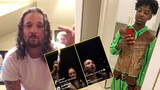 21 Savage Allegedly CALLED THE COPS on Bizzy Bone for coming at him with a 1730's RIFLE
