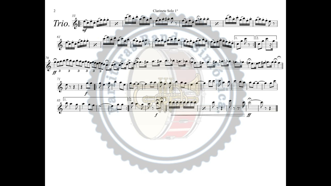 Las Dos Primas - Polka a dúo de Clarinete por Pedro Velázquez