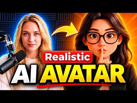 How I Create Realistic AI Avatars (with 100% Lip Sync)