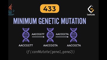 LeetCode 433: Minimum Genetic Mutation | Java Solution | BFS Approach