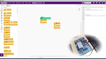 MebKit Robotik Kodlama Eğitim Serisi Ders-8 Buton ile Led Yakma