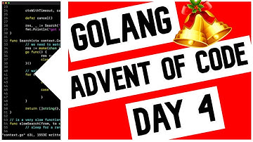 Advent Of Code 2020 - Go (Golang) - Day 4 - Pattern Matching & Maps