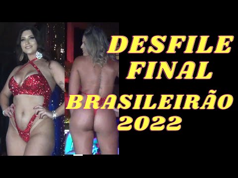 Desfile biquini Final Musa do Brasileirão 2022