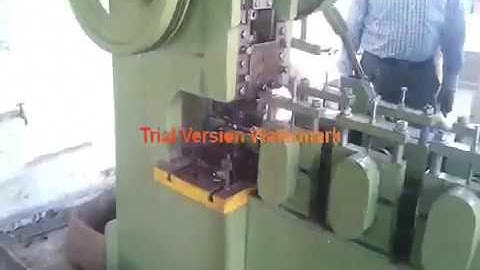 Drum Handle Making Machine (Automatic)
