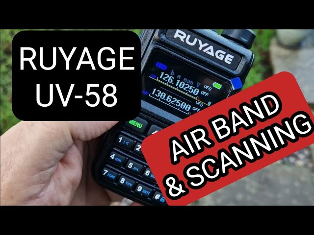UV58Plus 1PC-Ruyage-Scanner de documents à bande d'aviation, Radio