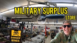 You Won’t Believe what’s Inside This Military Surplus Store! 