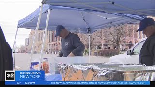 Mets fans tailgate home opener at Citi Field