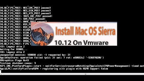 how to fix VirtualBox problem Install macOS Sierra 10.12 ?
