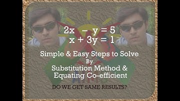 LECTURE # 06 ELIMINATION METHOD / EQUATING COEFFICIENT TO SOLVE LINEAR EQUATIONS IN TWO VARIABLES