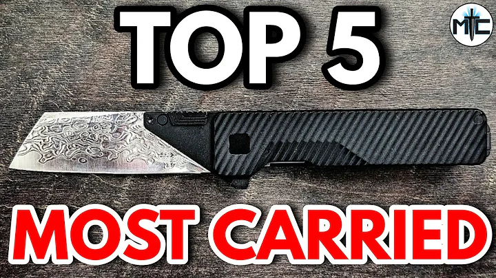 My Top 5 MOST CARRIED EDC Knives! - October 2025