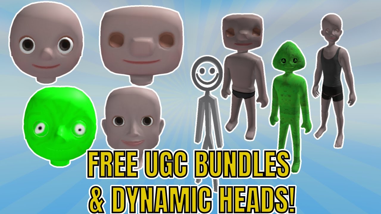 Roblox heads and bodies are now part of the UGC program